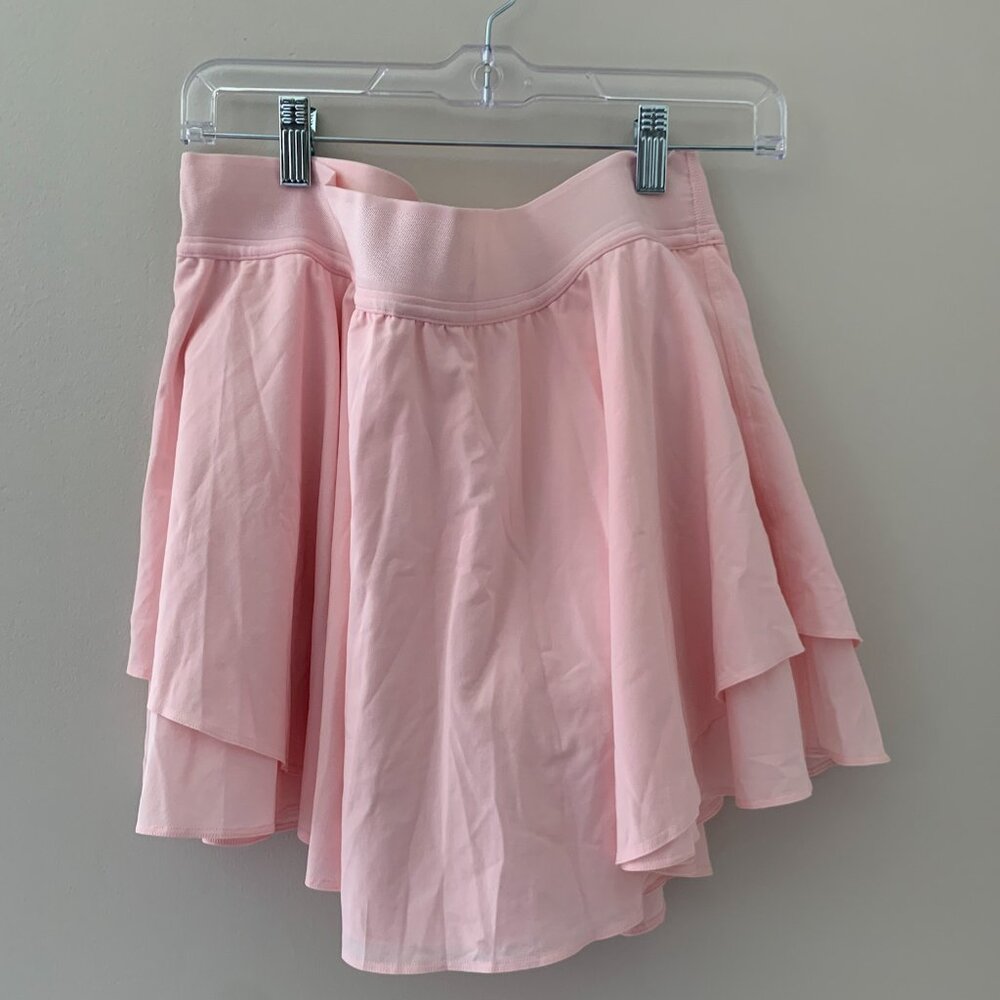 Lululemon sz 12 Court Rival High Rise Light Pink Skirt